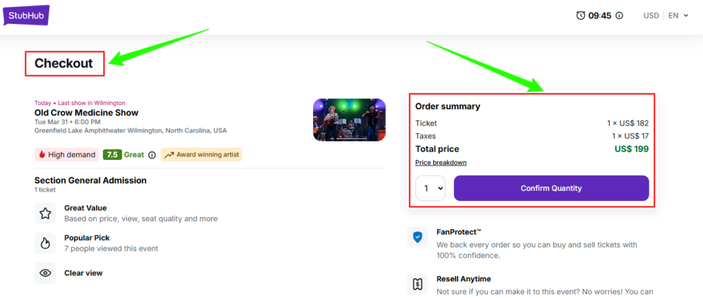 stubhub-checkout-page