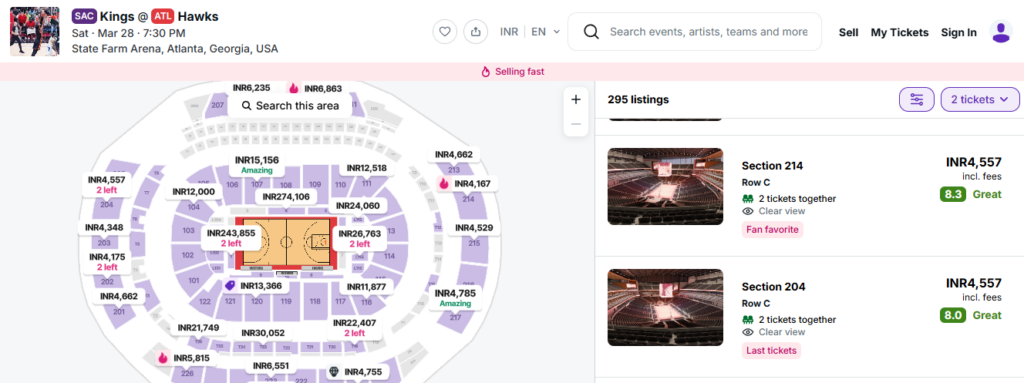 stubhub-seat-booking-page